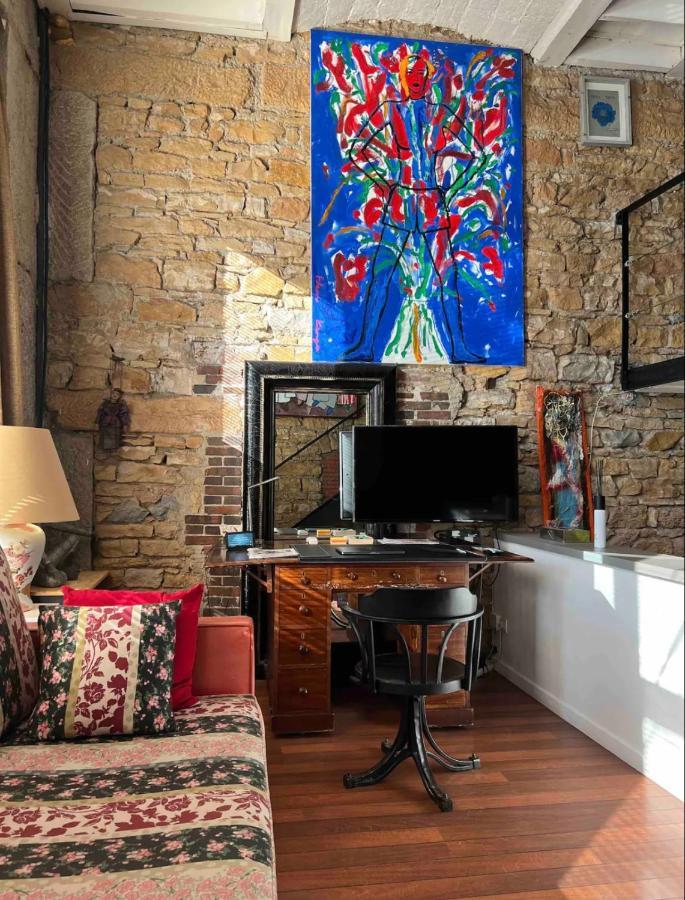 Loft Sur Saone Apartment ลียง ภายนอก รูปภาพ