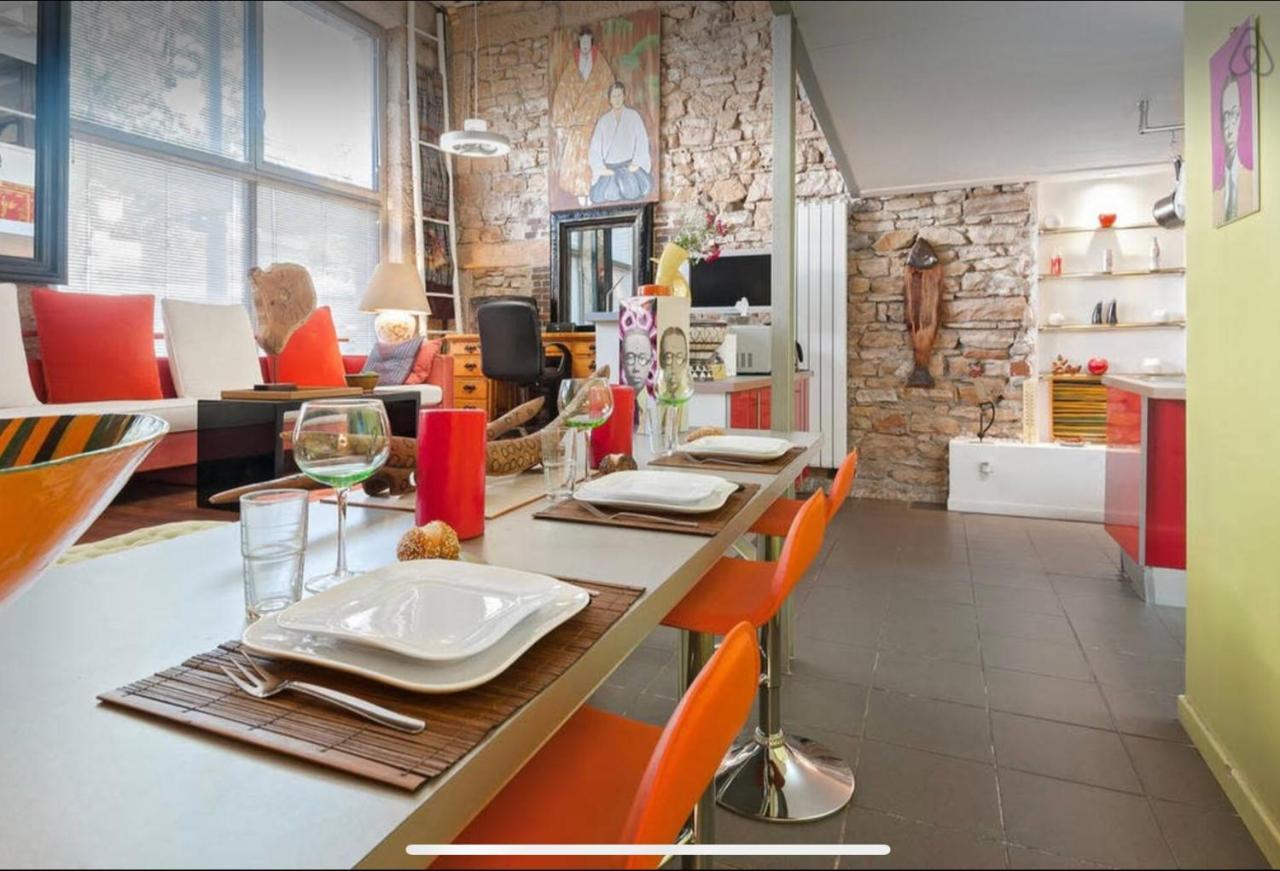 Loft Sur Saone Apartment ลียง ภายนอก รูปภาพ